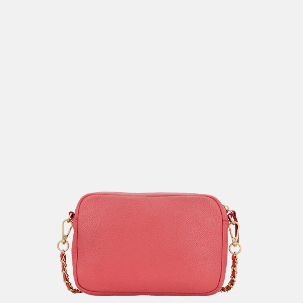 Loulou Essentiels Emilie crossbody tas grapefruit bij Duifhuizen