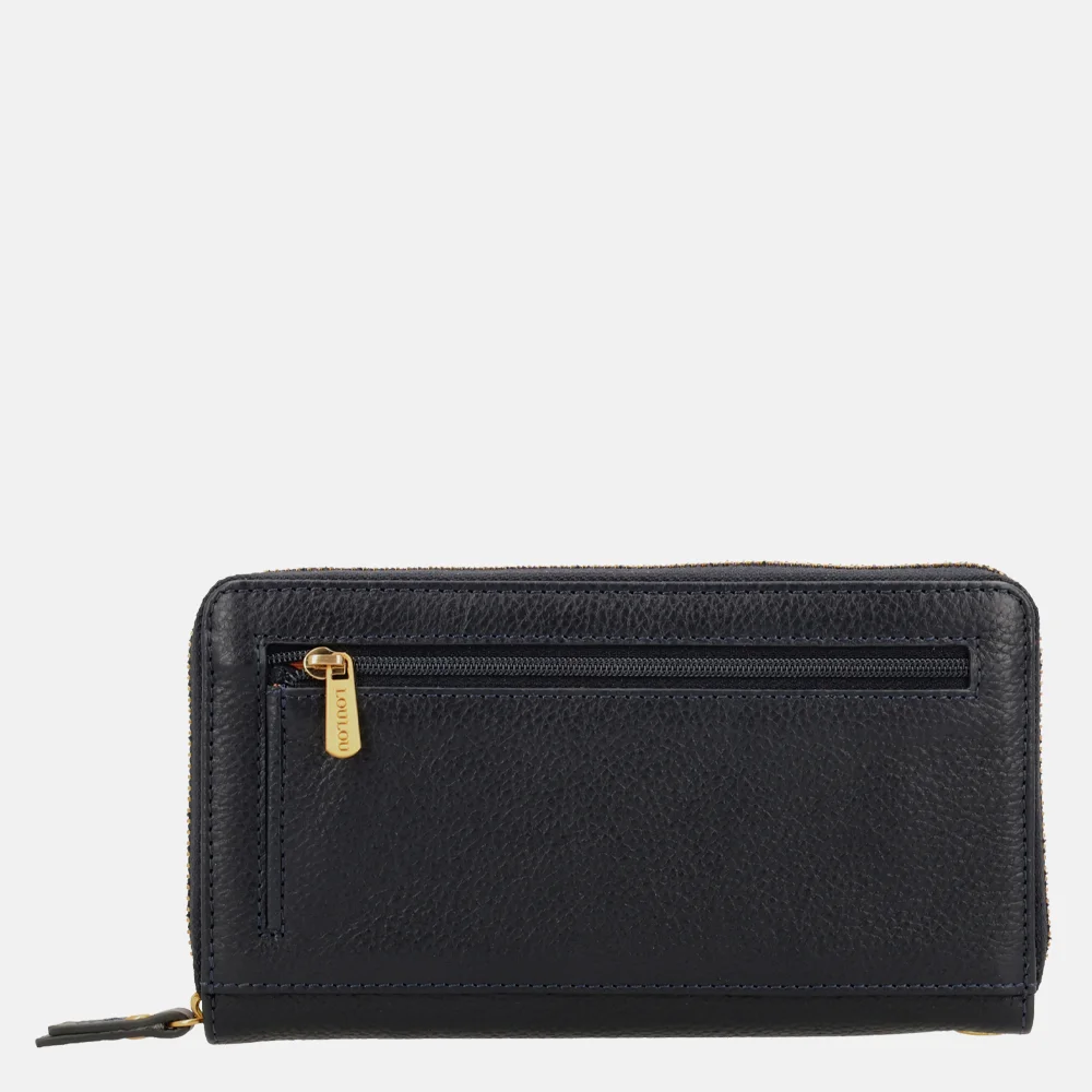 Loulou Essentiels SLB portemonnee dark blue bij Duifhuizen