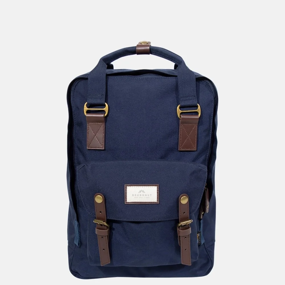 Doughnut Macaroon Cordura rugzak L 15 inch navy bij Duifhuizen