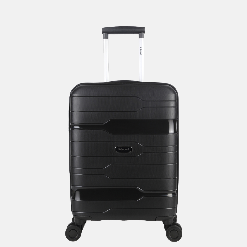 Decent One-City koffer 55 cm zwart
