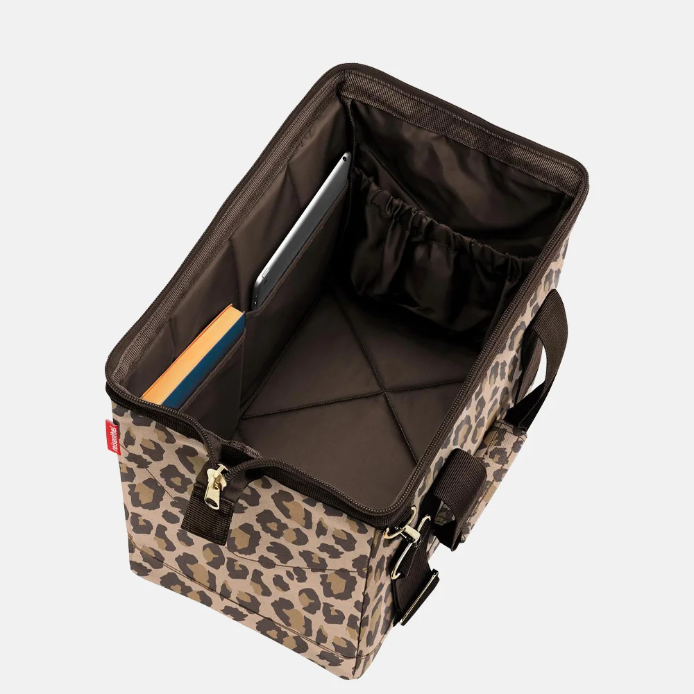 Reisenthel Allrounder weekendtas M leo macchiato bij Duifhuizen