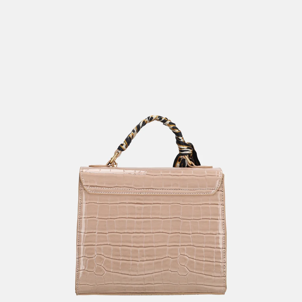 Charm London Knightsbridge handtas croco oudroze bij Duifhuizen