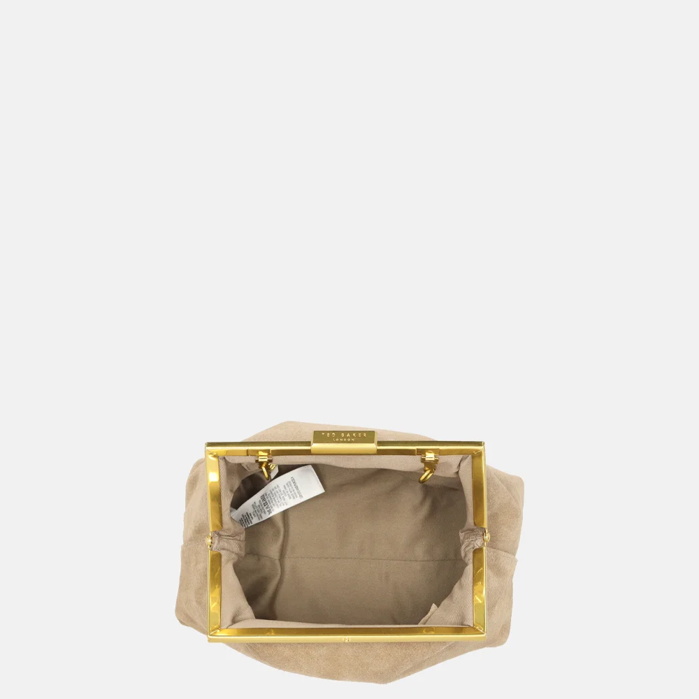 Ted Baker Purcela handtas taupe bij Duifhuizen