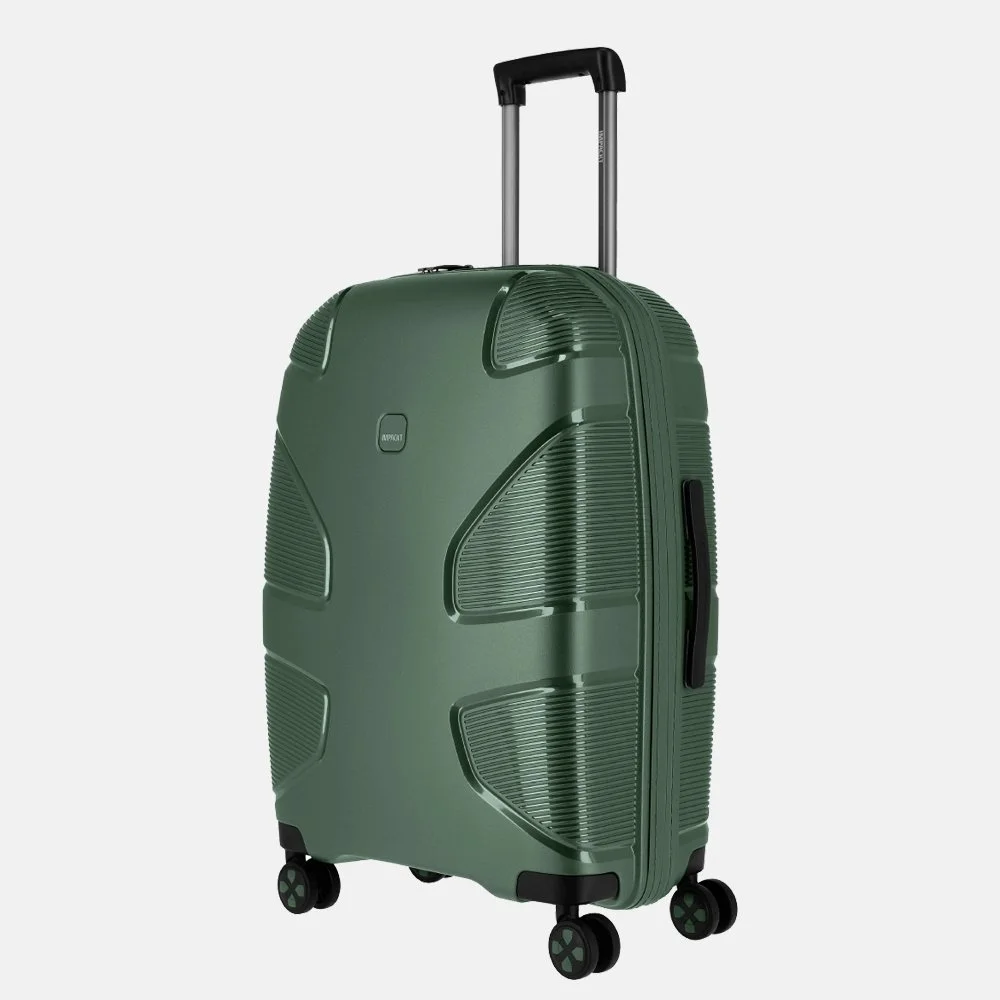 Impackt Spinner koffer 65 cm deep sea blue bij Duifhuizen