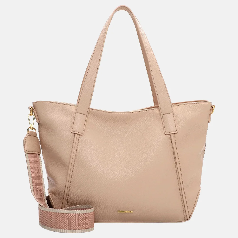 Emily & Noah Julie shopper L light rose bij Duifhuizen