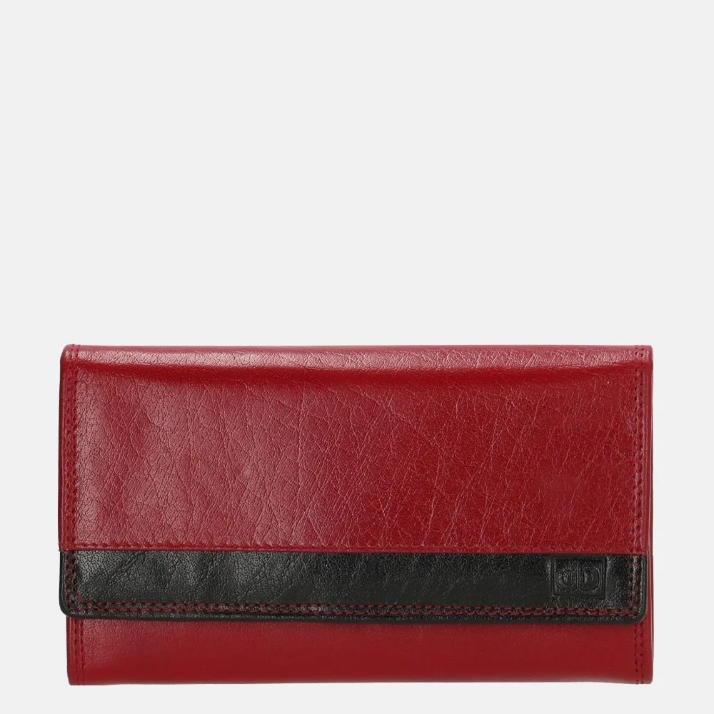 DD Exclusive portemonnee red/black