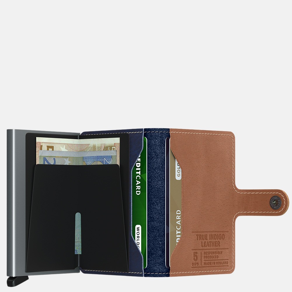 Secrid Miniwallet pasjeshouder indigo titanium bij Duifhuizen