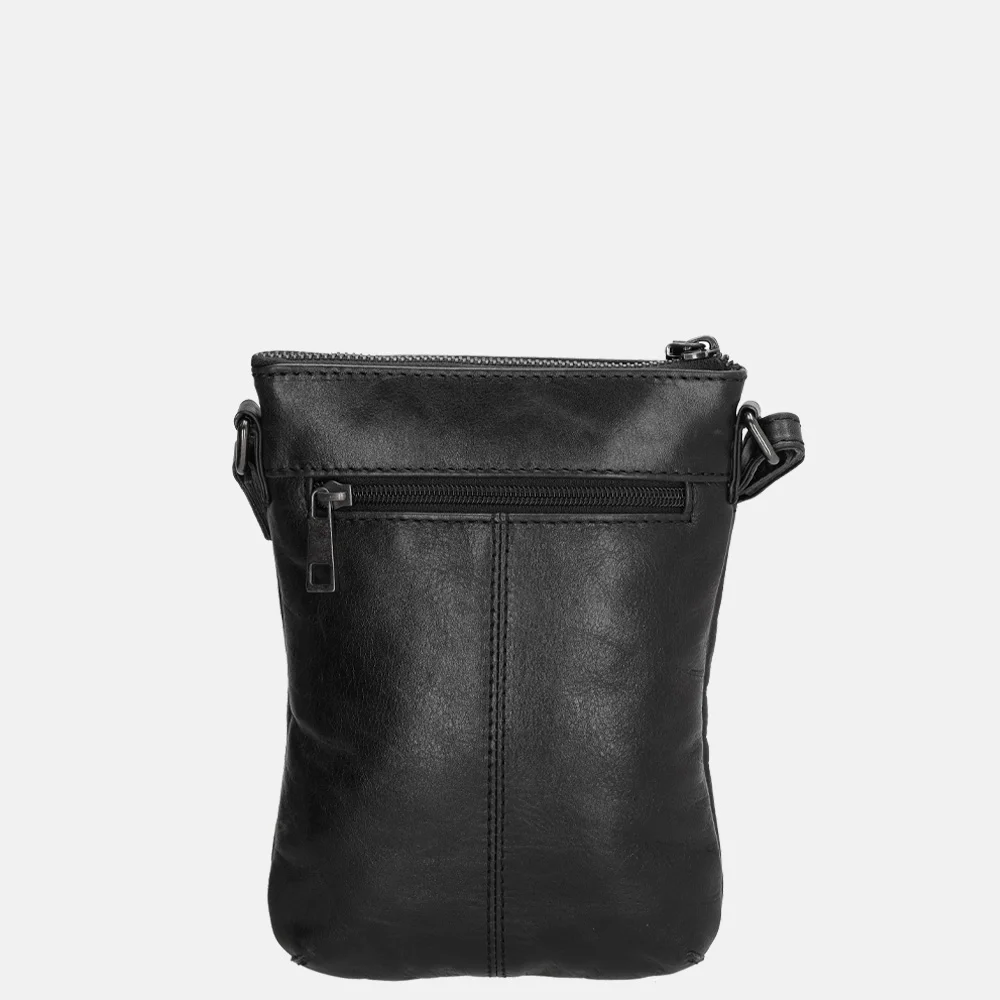 Micmacbags Porto crossbody tas zwart bij Duifhuizen