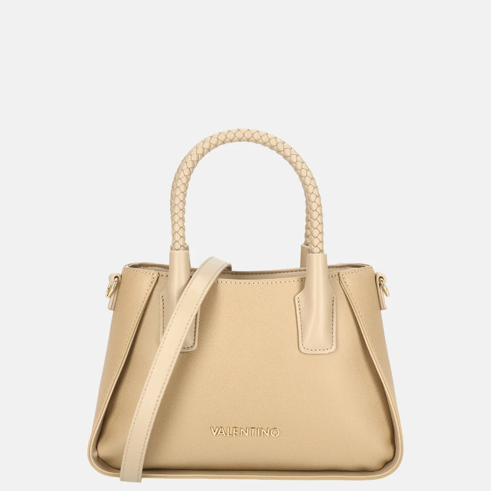 Valentino Bags Eris Re handtas gevlochten M beige bij Duifhuizen