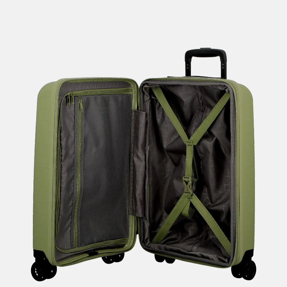 Jump Striper reiskoffer 66 cm expandable light green bij Duifhuizen