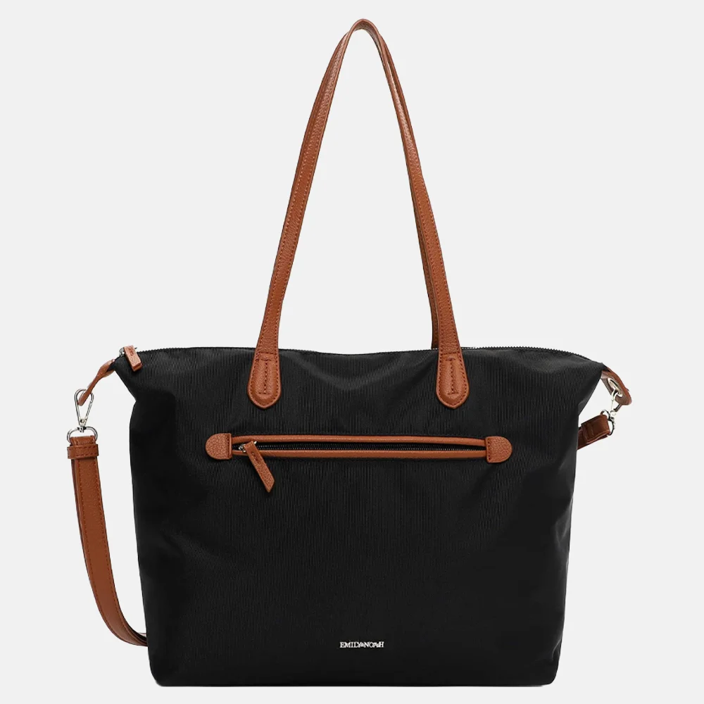Emily & Noah Jarina shopper zwart