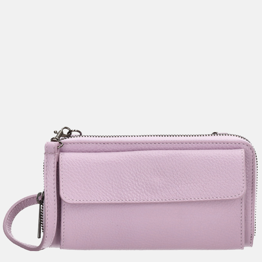 Charm London portemonnee/crossbody tas lila bij Duifhuizen