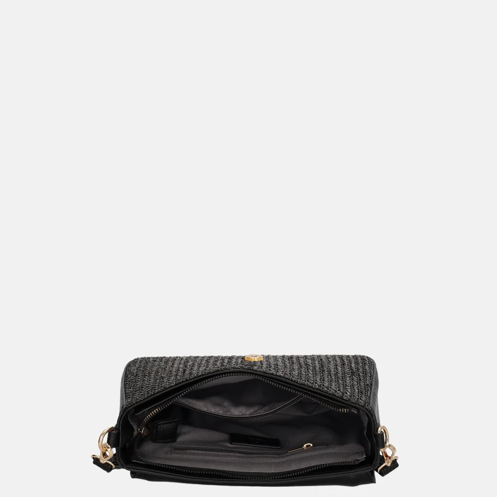 Charm London Hillingdon crossbody tas zwart bij Duifhuizen