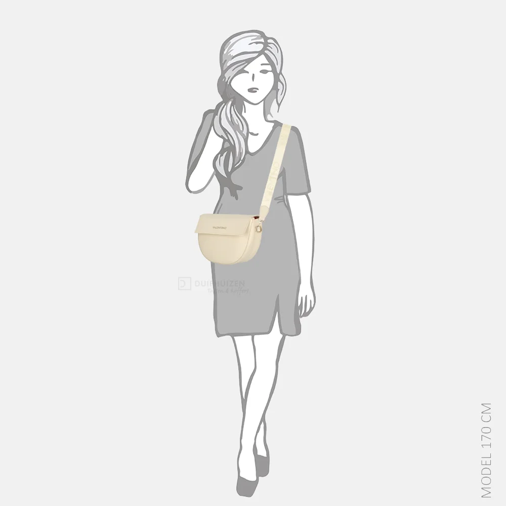 Valentino Bags crossbody tas ecru bij Duifhuizen