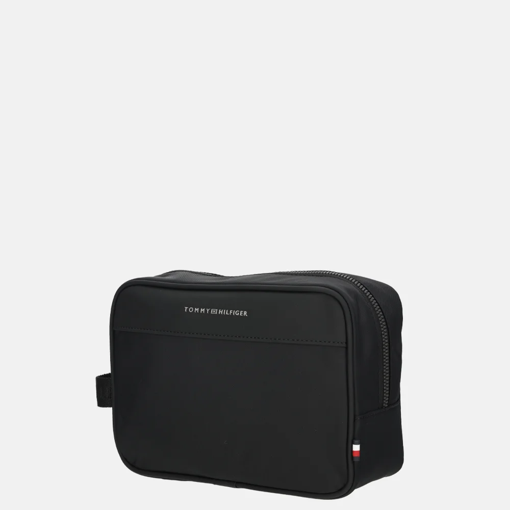 Tommy Hilfiger Repreve toilettas black bij Duifhuizen
