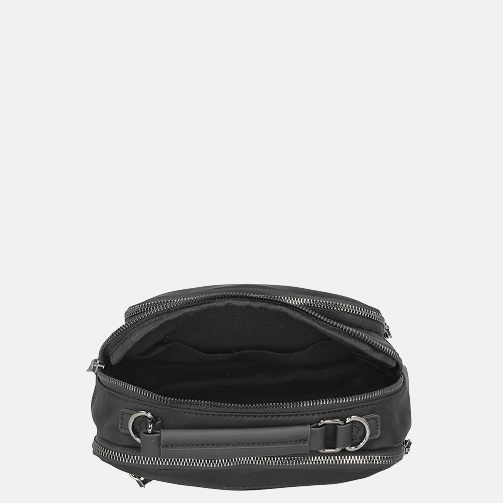 Enrico Benetti Caroline crossbody 3rits zwart bij Duifhuizen