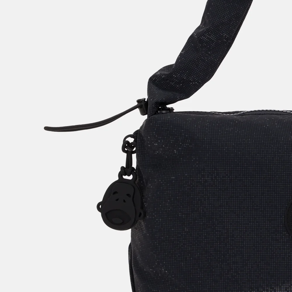 Kipling Gorilla schoudertas shiny pixel bij Duifhuizen