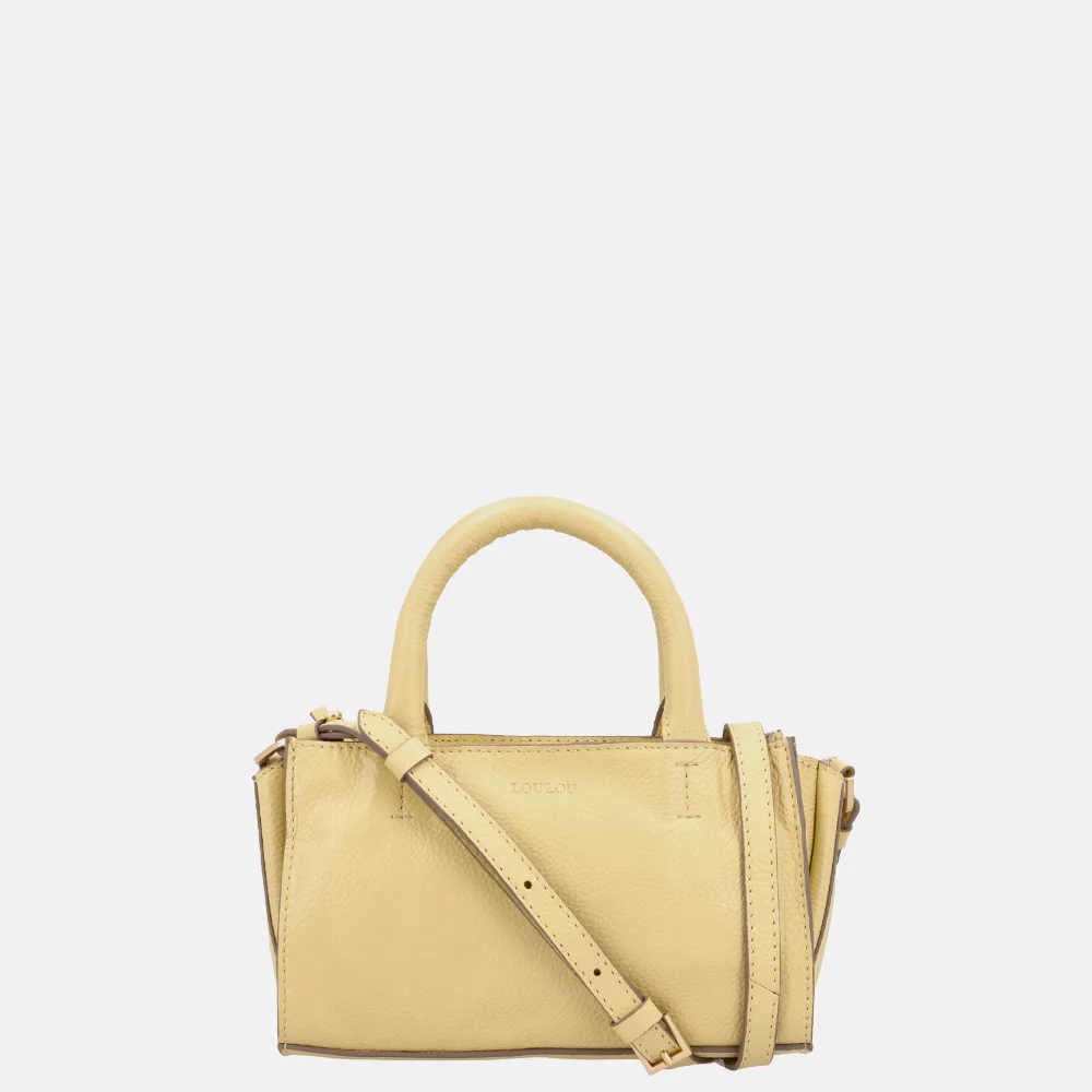 Loulou Essentiels Elise crossbody tas sorbet yellow