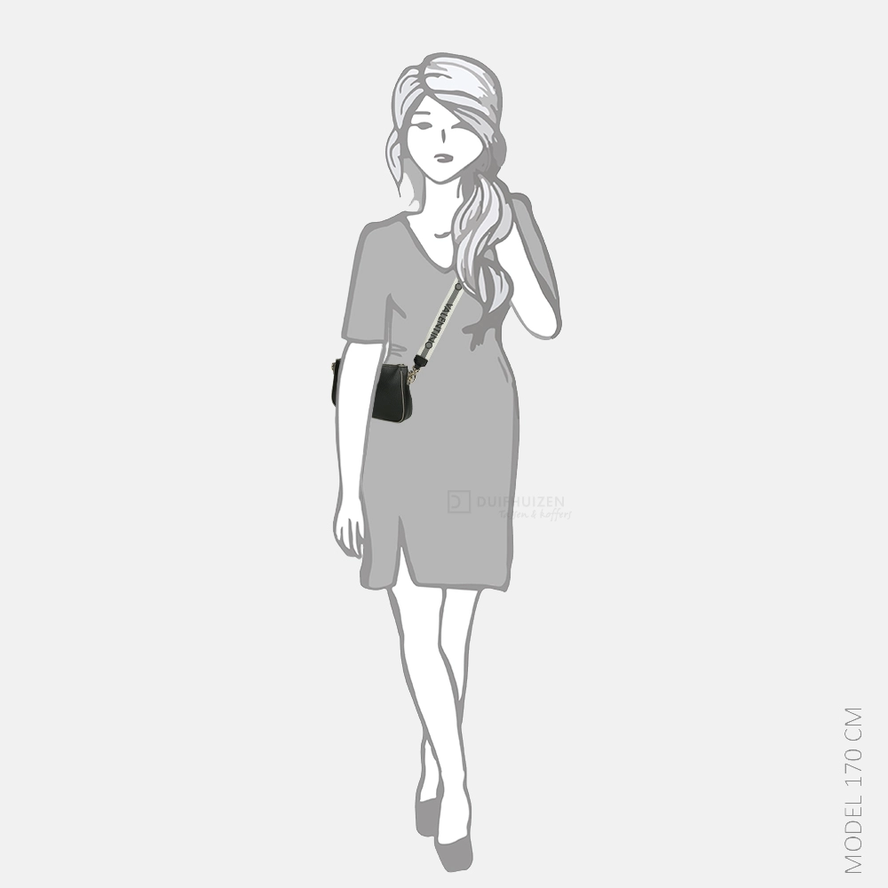 Valentino Bags Swim Re crossbody tas nero bij Duifhuizen