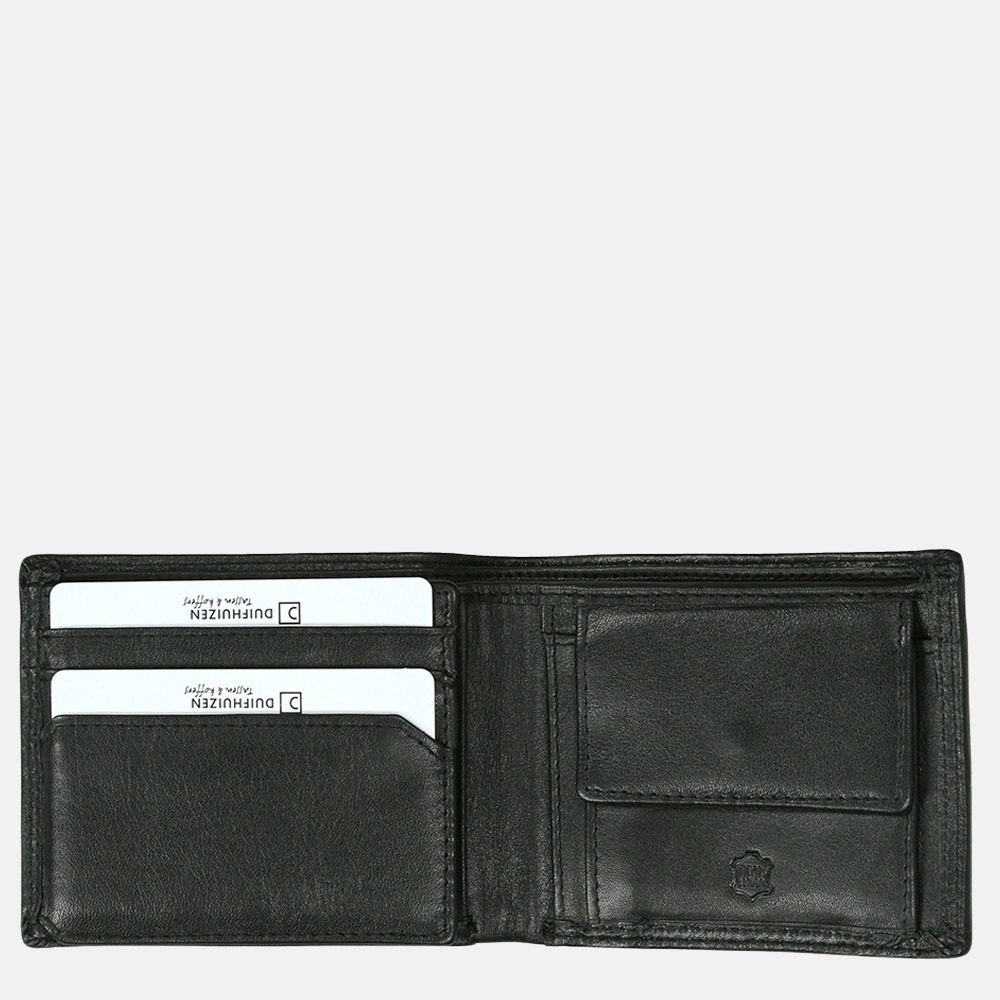 DD Exclusive billfold black bij Duifhuizen