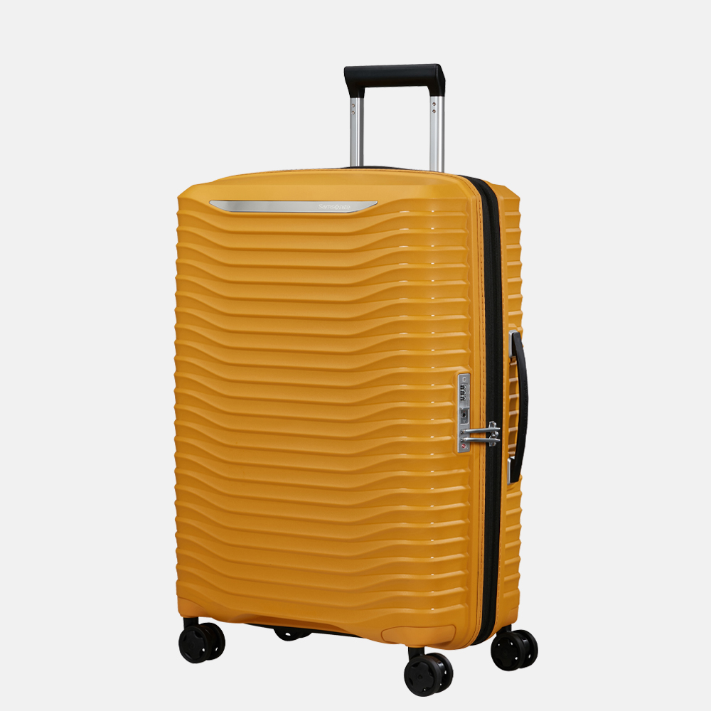 Samsonite Upscape koffer 68 cm yellow bij Duifhuizen