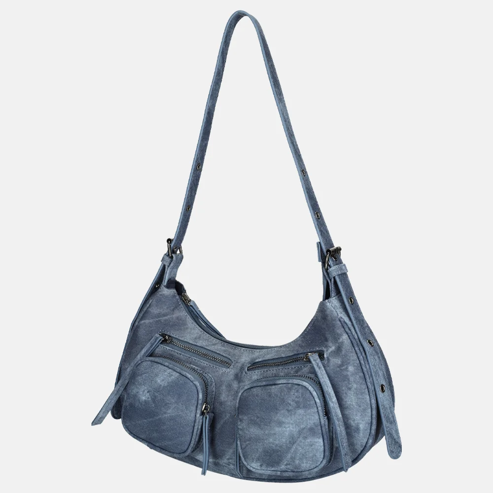 Enrico Benetti Chloe schoudertas jeans bij Duifhuizen