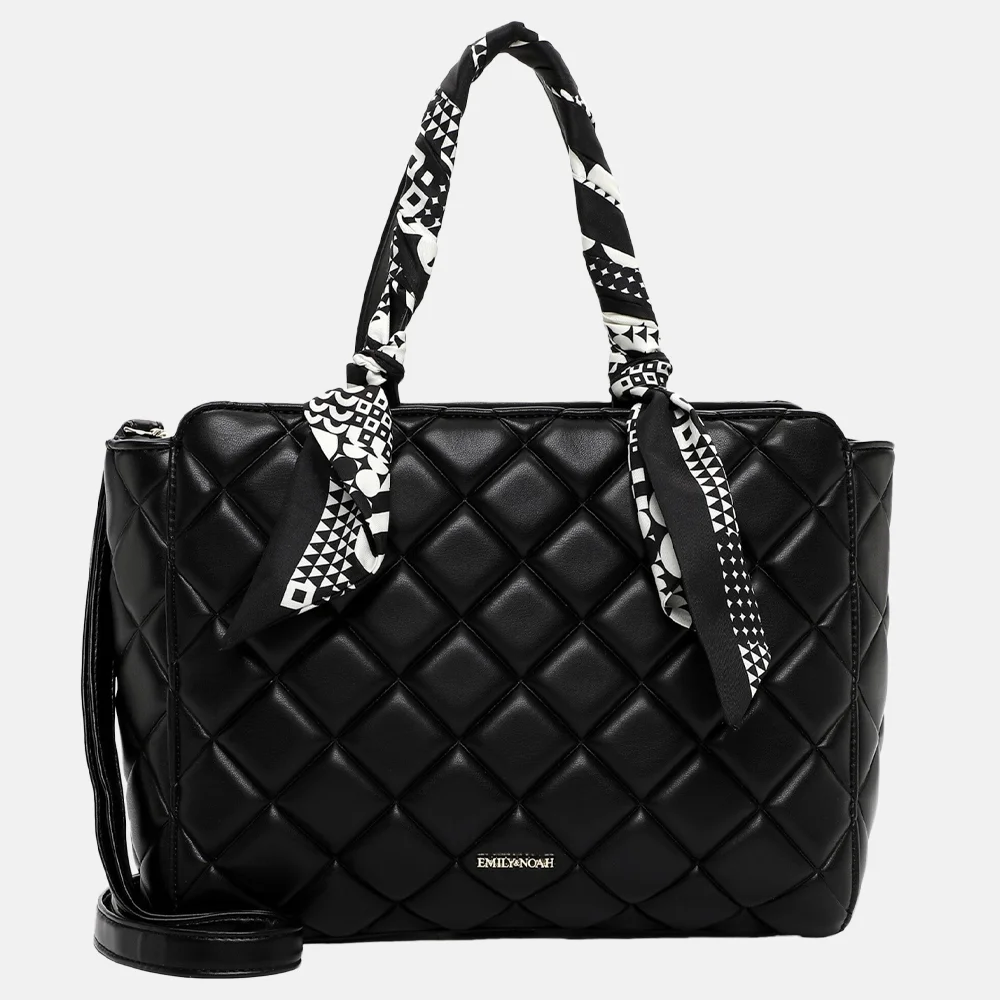 Emily & Noah Ellen shopper black bij Duifhuizen