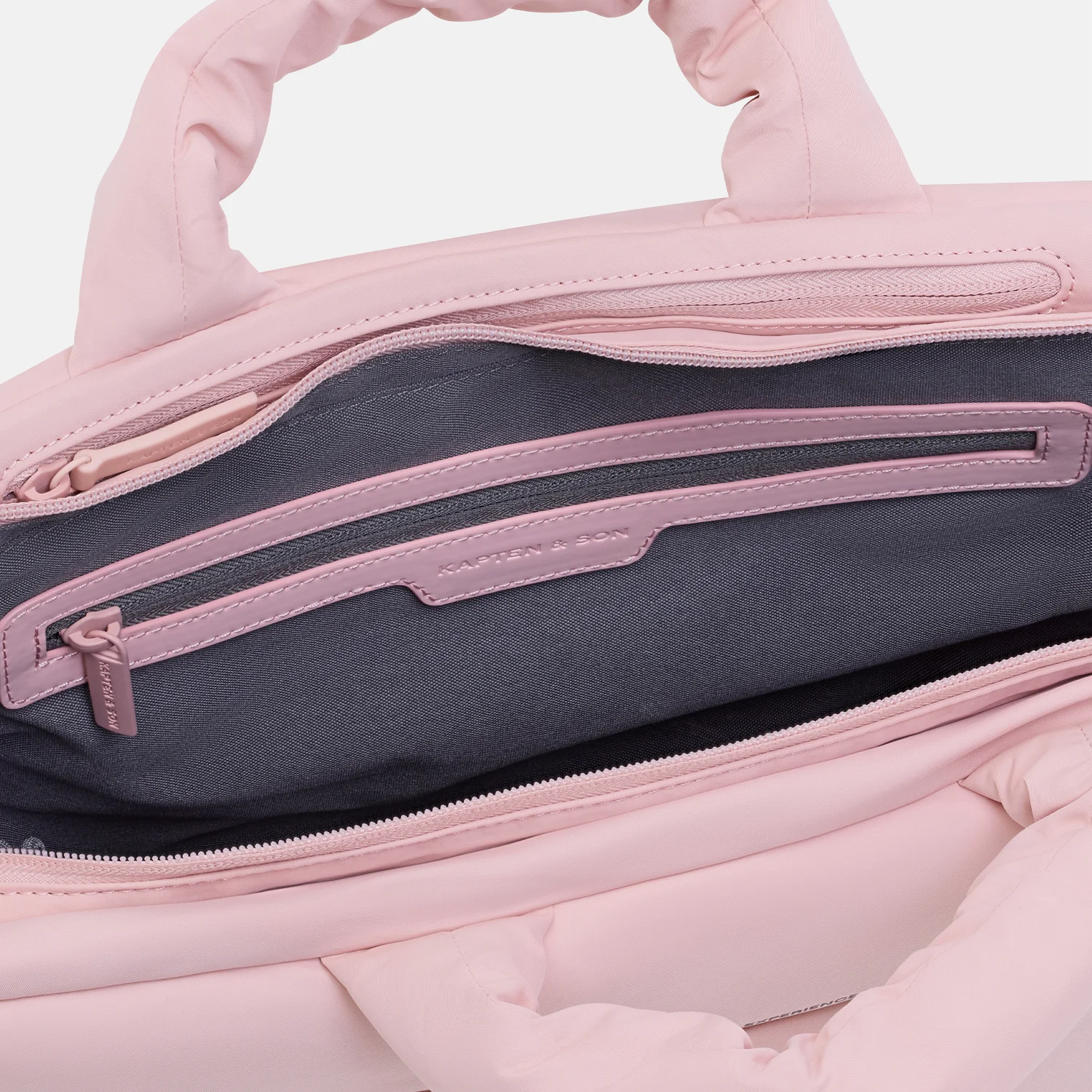 Kapten & Son Skara Cloud Pro shopper 16 inch peach pink bij Duifhuizen