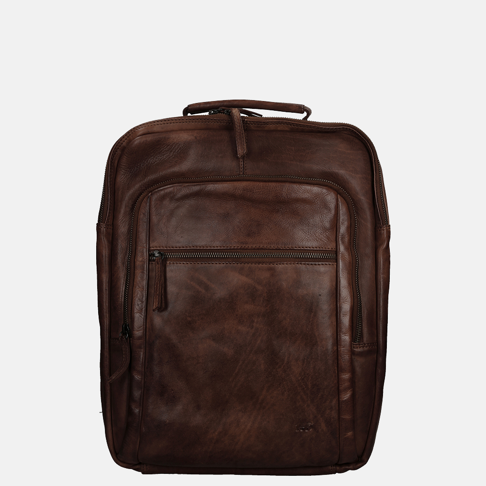 Bear Design rugzak 17 inch bruin bij Duifhuizen