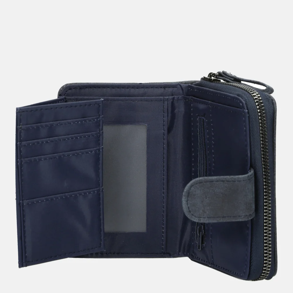 Enrico Benetti Zoë portemonnee S navy bij Duifhuizen