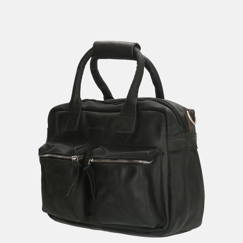 Micmacbags Westernbag laptoptas A5 black bij Duifhuizen