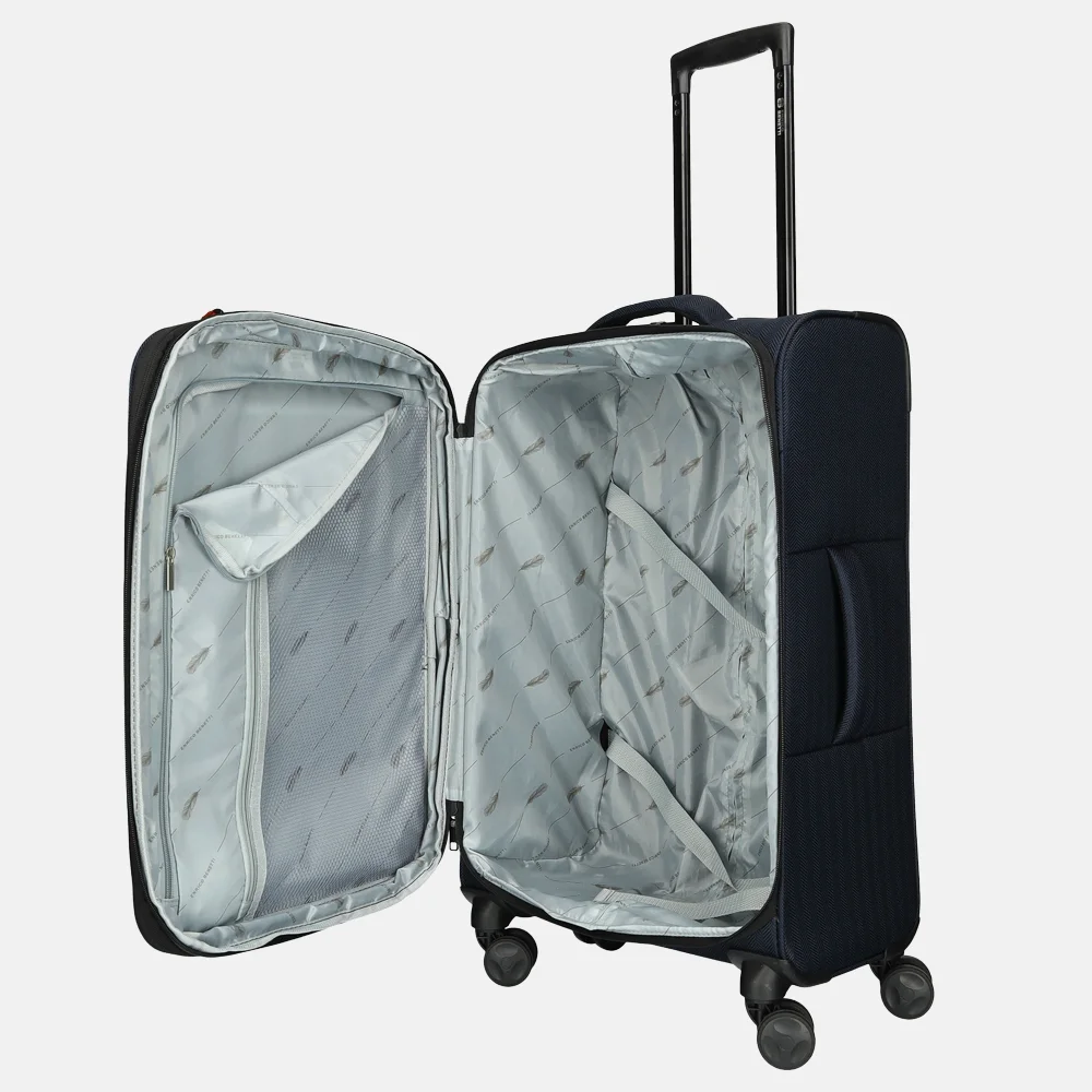 Enrico Benetti Oakville reiskoffer 65 cm blauw bij Duifhuizen