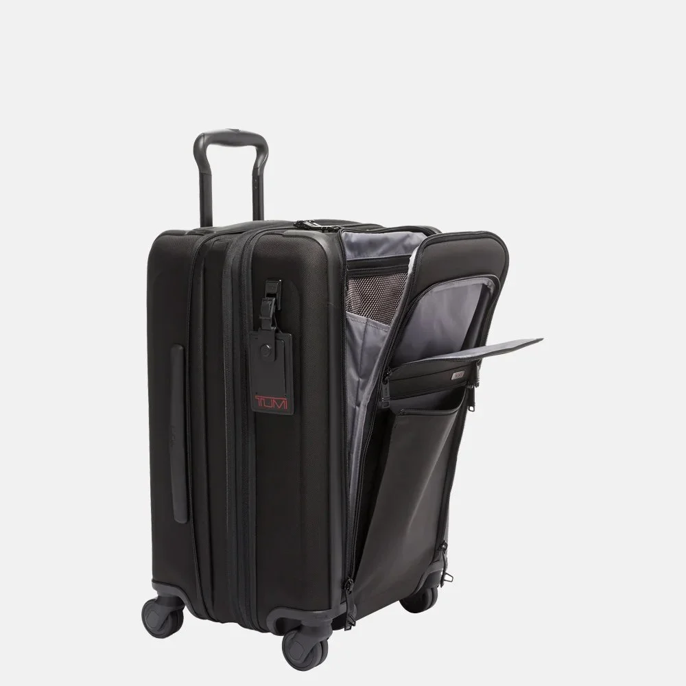 Tumi Alpha International Expendable 4 Wheel Carry-On koffer black bij Duifhuizen