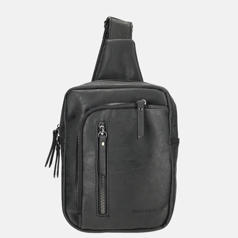 Enrico Benetti Zoe crossbody tas zwart