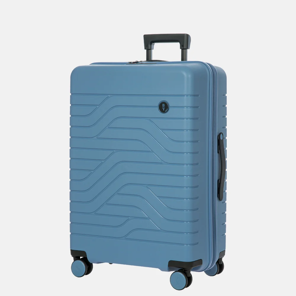Bric's Ulisse Expandable reiskoffer 71 cm grey blue bij Duifhuizen