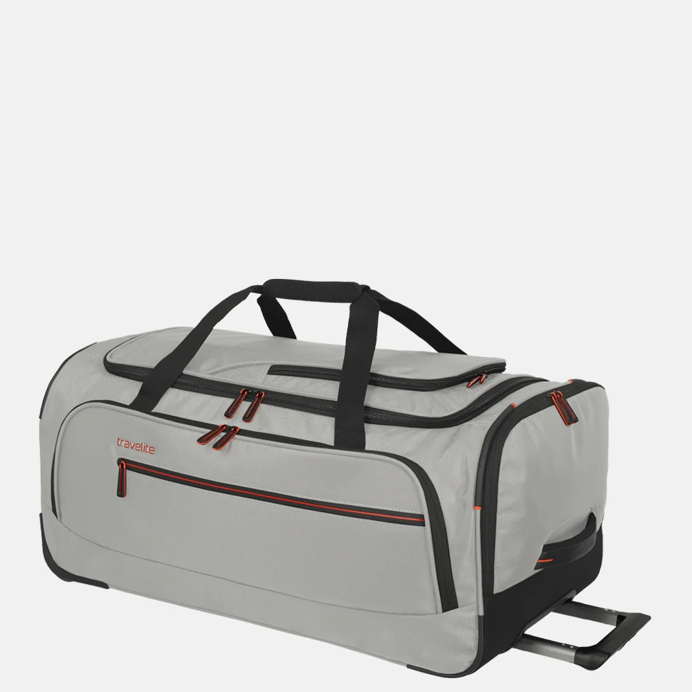 Travelite Crosslite 5.0 reistas op wielen M beige bij Duifhuizen