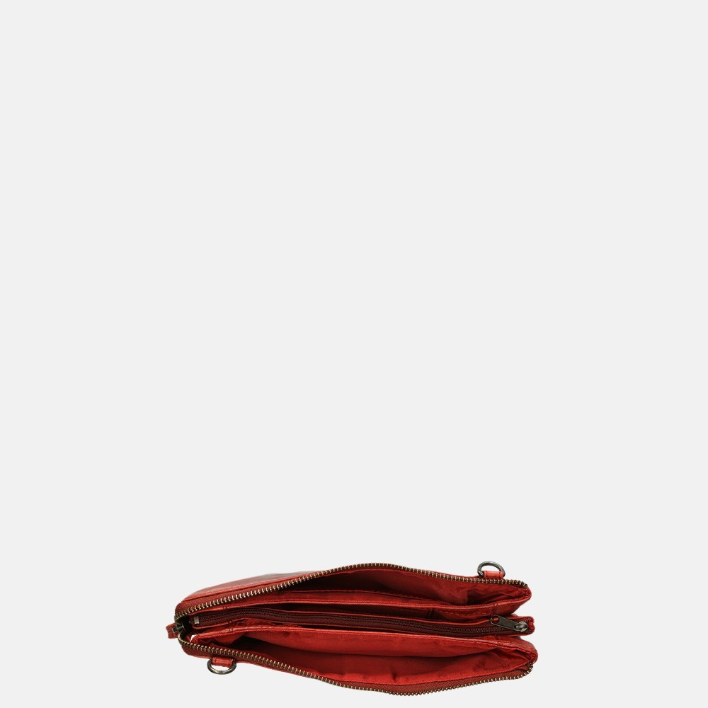 Bear Design Uma crossbody tas M red bij Duifhuizen