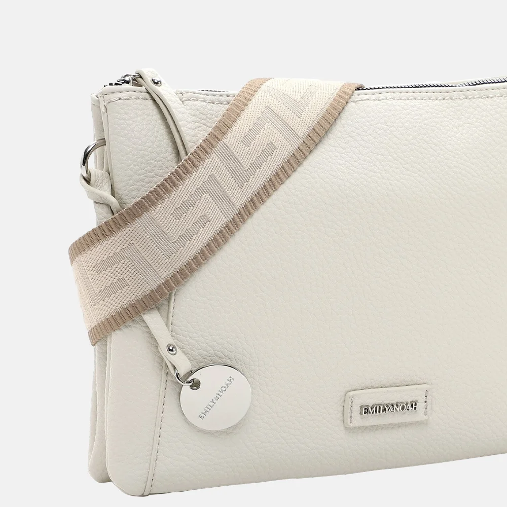 Emily & Noah Enna crossbody tas L keramiek bij Duifhuizen