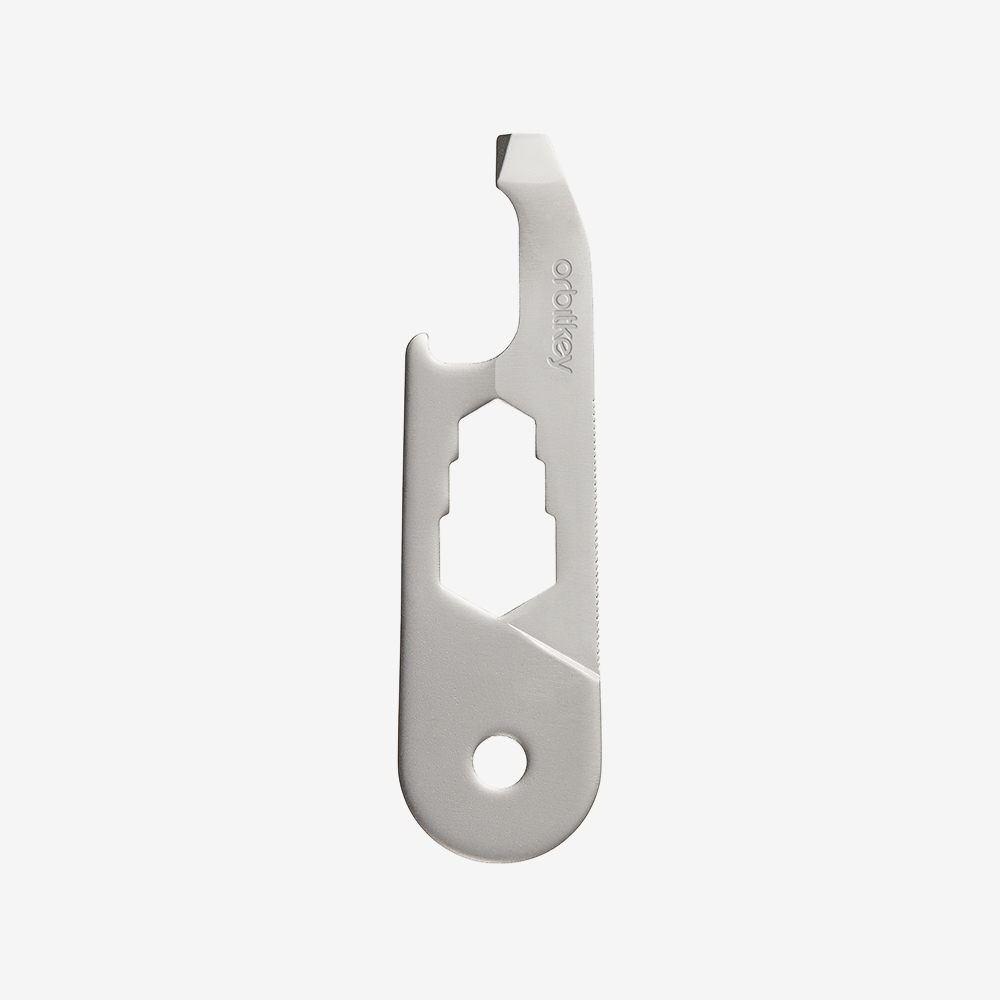 Orbitkey multi-tool stainless steel bij Duifhuizen