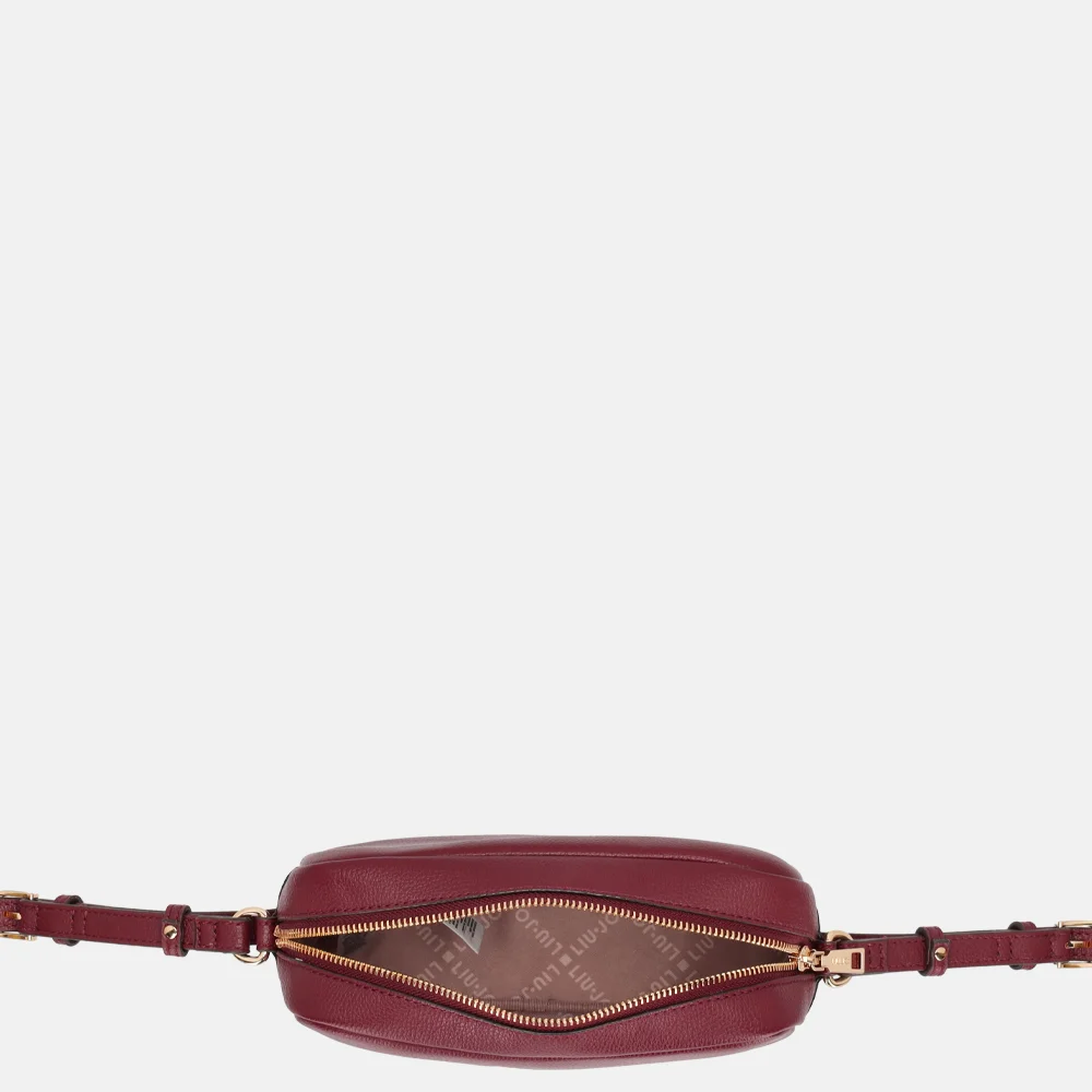 Liu Jo Evrim crossbody tas red wine bij Duifhuizen