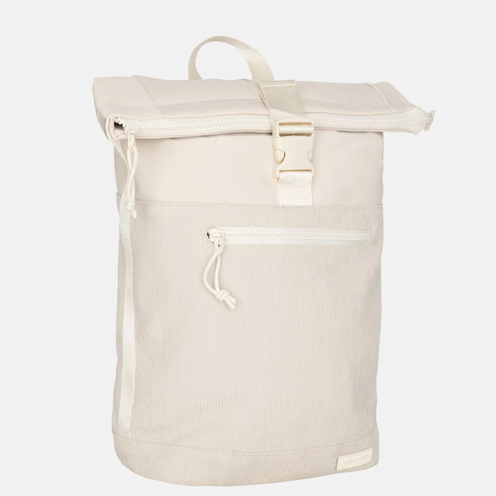 New Rebels New York rugzak rolltop 13 inch beige bij Duifhuizen