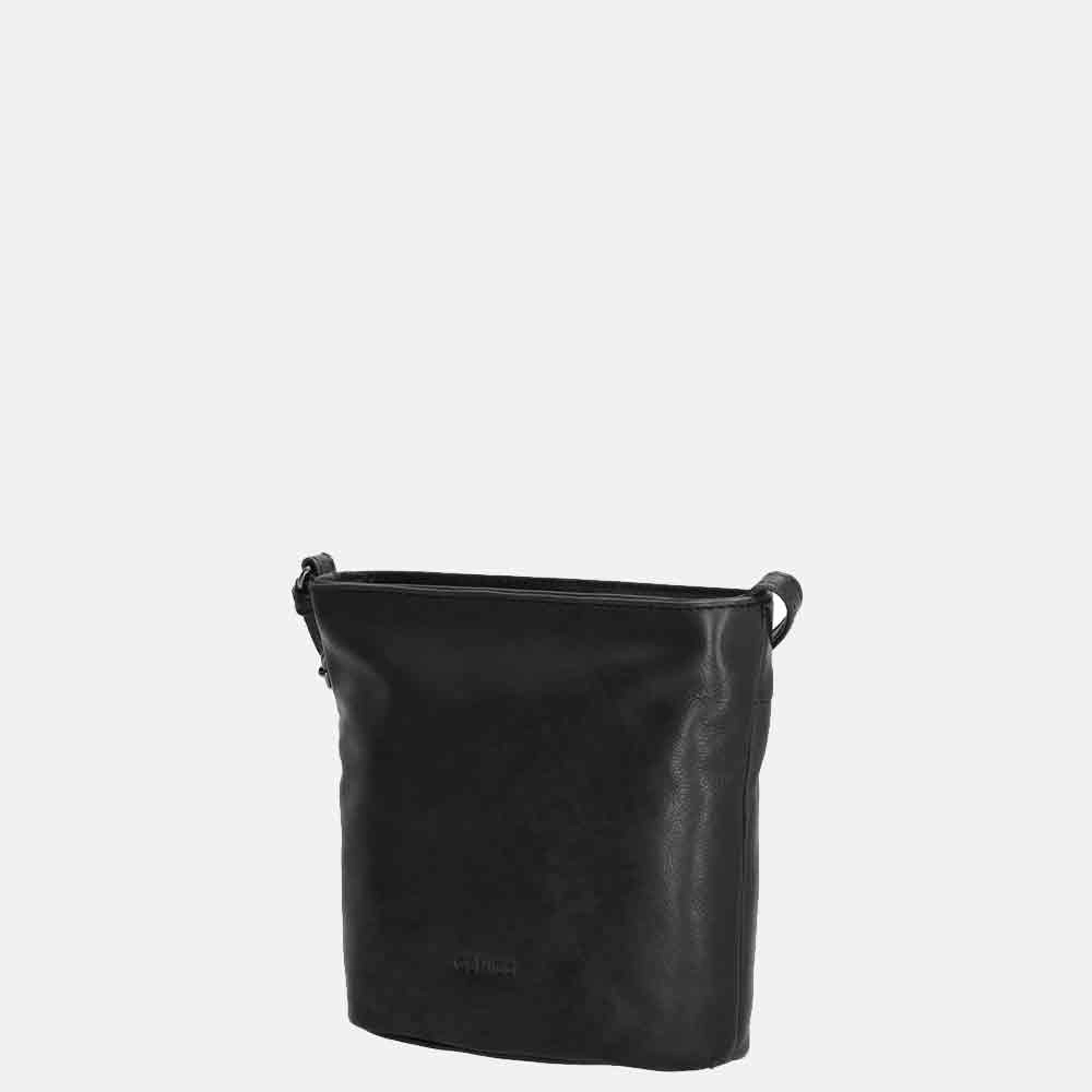 Genicci Meringue schoudertas zwart bij Duifhuizen