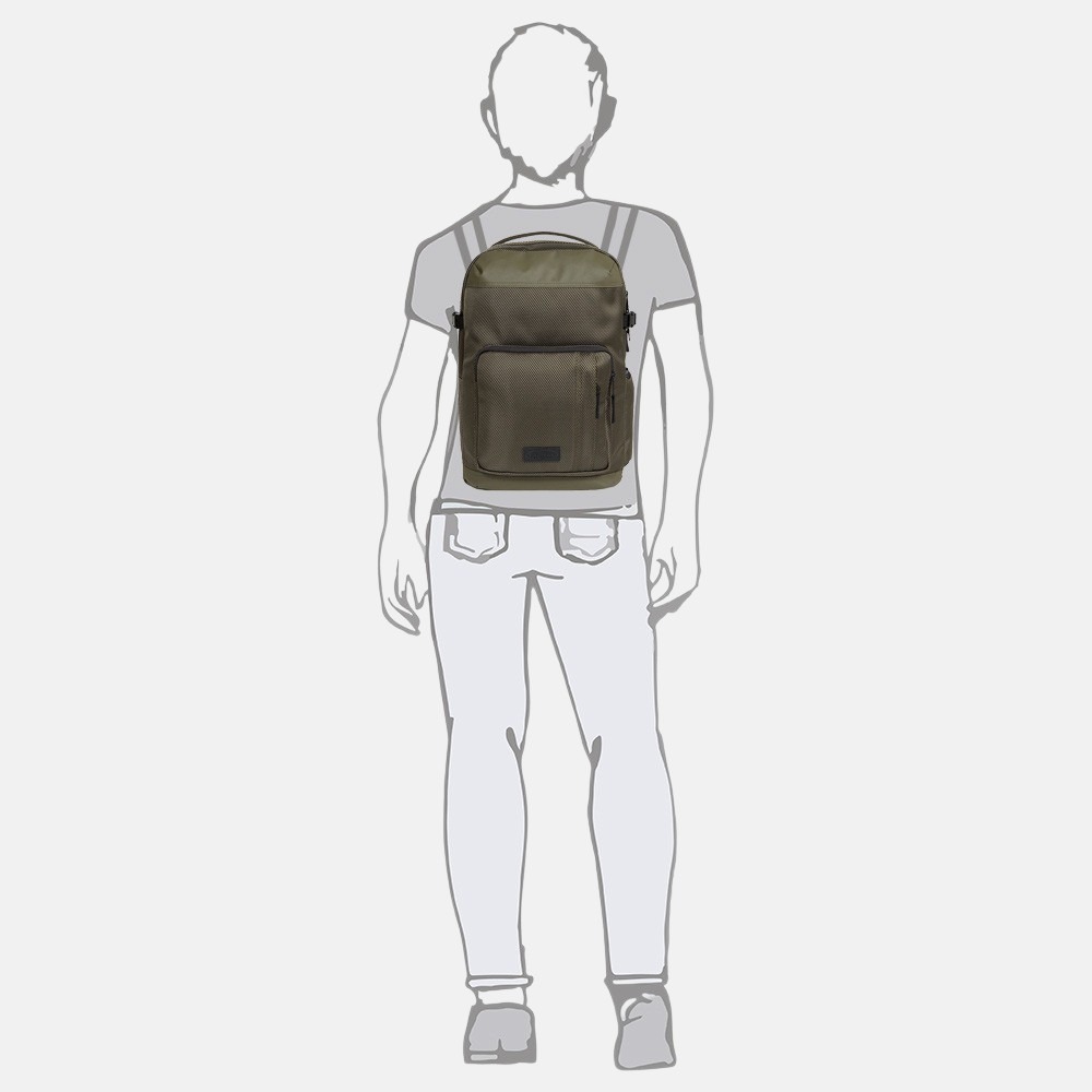 Eastpak Tecum CNNCT S rugzak 13 inch khaki bij Duifhuizen