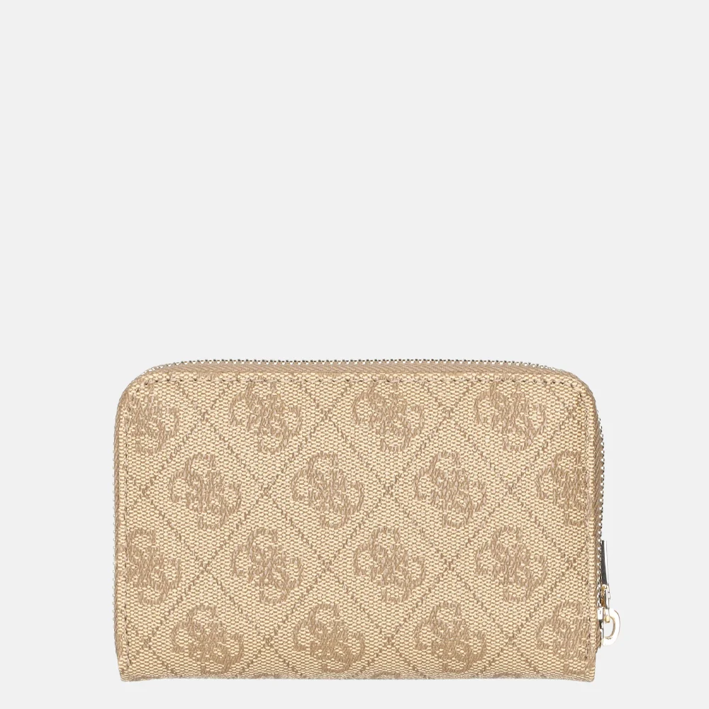 Guess Laurel II portemonnee M latte logo bij Duifhuizen