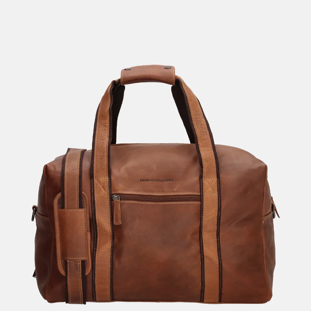 Hide & Stitches Japura reistas cognac