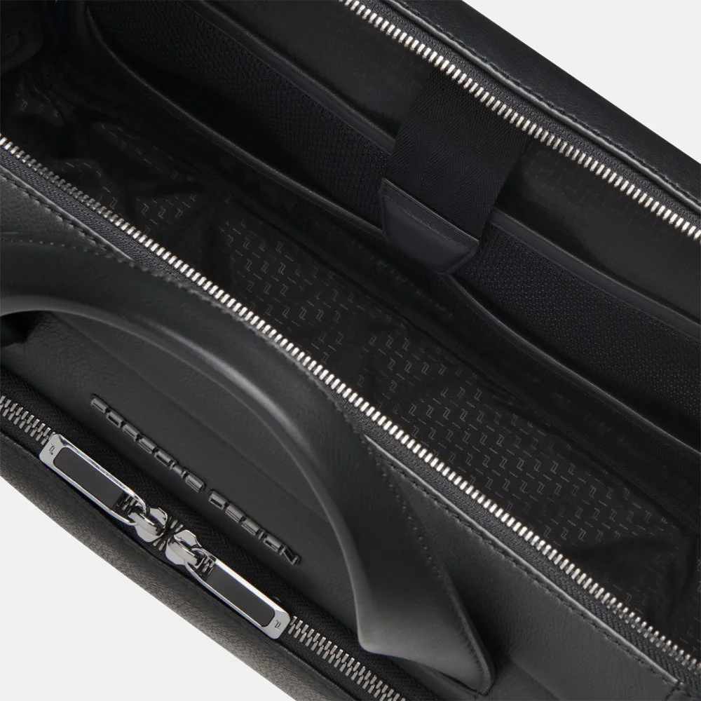 Porsche Design Roadster laptoptas S 15 inch black bij Duifhuizen