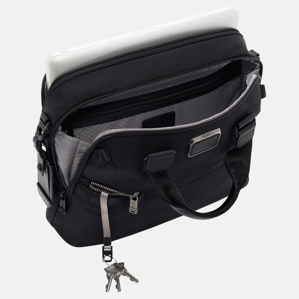 Tumi Alpha Bravo Calhoun laptoptas 14 inch black bij Duifhuizen