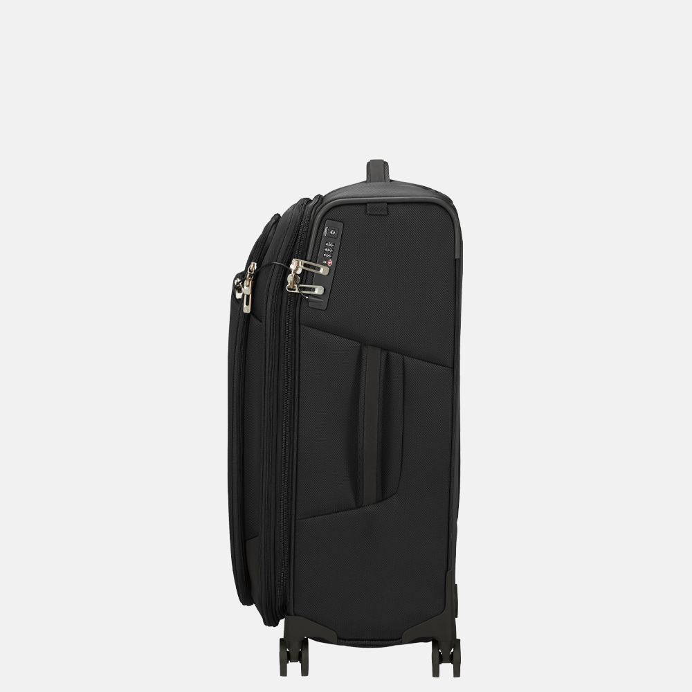 Samsonite Respark koffer 67 cm ozone black bij Duifhuizen