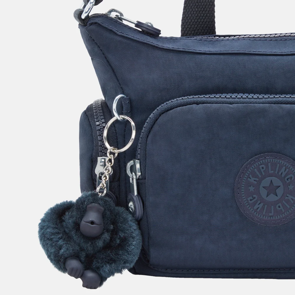 Kipling Gabbie crossbody tas mini Bleu Bleu 2 bij Duifhuizen