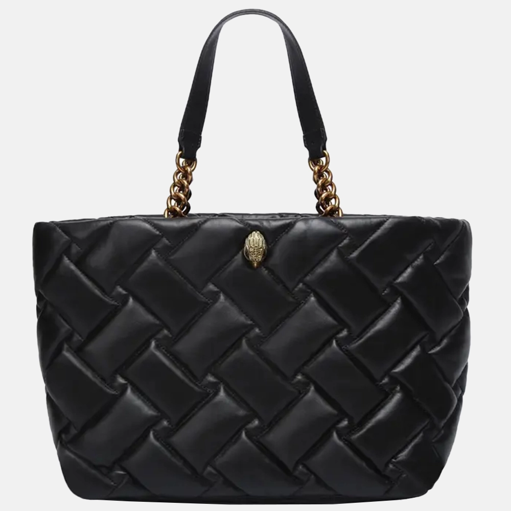 Kurt Geiger Kensington Soft shopper XL black bij Duifhuizen
